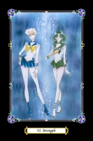 Sailor Uranus and Sailor Neptune - Strength