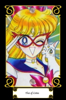 Sailor V and Artemis - Two of Coins