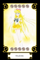 Sailor Venus - Ten of Coins