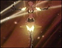 Sailor Star Fighter transforms
