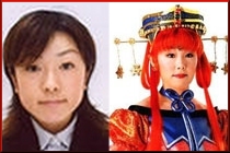 Toyama Ai Out of Costume and as Princess Kakyuu