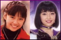 Tomioka Mario Out of Costume and As Sailor Saturn