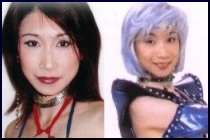 Okuyama Momoko Out of Costume and as Sailor Star Healer