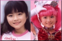 Oota Nanami Out of Costume and as Sailor Chibimoon
