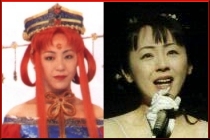 Yoshioka Sakoto as Princess Kakyuu and Out of Costume
