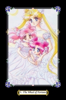 Queen Serenity, Princess Serenity, Princess Small Lady Serenity - The Wheel of Fortune