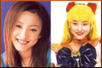 Inada Nao Out of Costume and as Sailor Venus