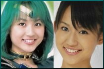 Ooyama Takayo as Sailor Neptune and Out of Costume